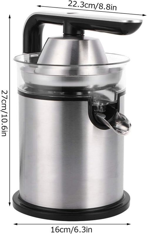 Presse-agrumes électrique professionnel à levier AGR80, inox