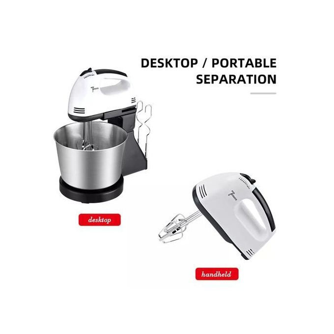Mixer Batteur Électrique 7 Vitesses Avec Bol Inox