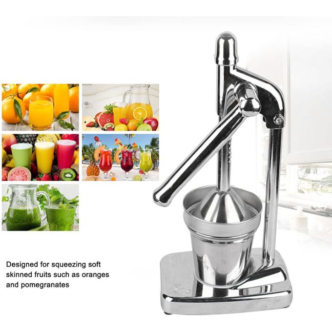 Presse-agrumes manuel professionnel en acier inoxydable